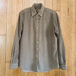 Vintage 80s Shirt by JH Collectibles Sz. 8 Women USA ILGWU Button Down Blouse